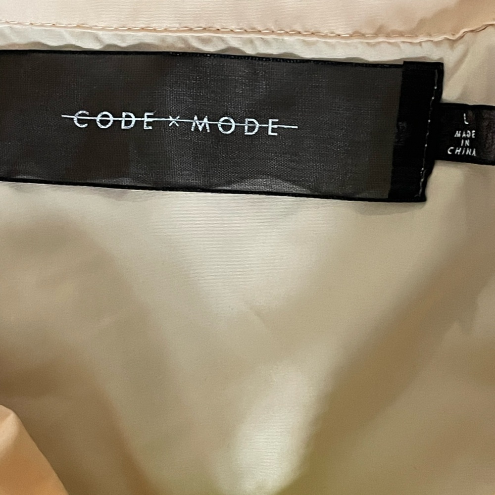 #035,Code X Mode, Athletic Jacket, Size L - image 3